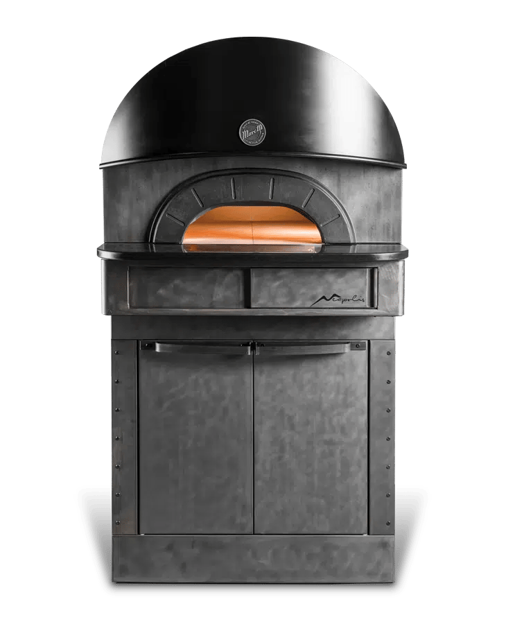 MORETTI FORNI NEAPOLIS 4 Pizza ovn m/ underskab/hæveskab og hjul