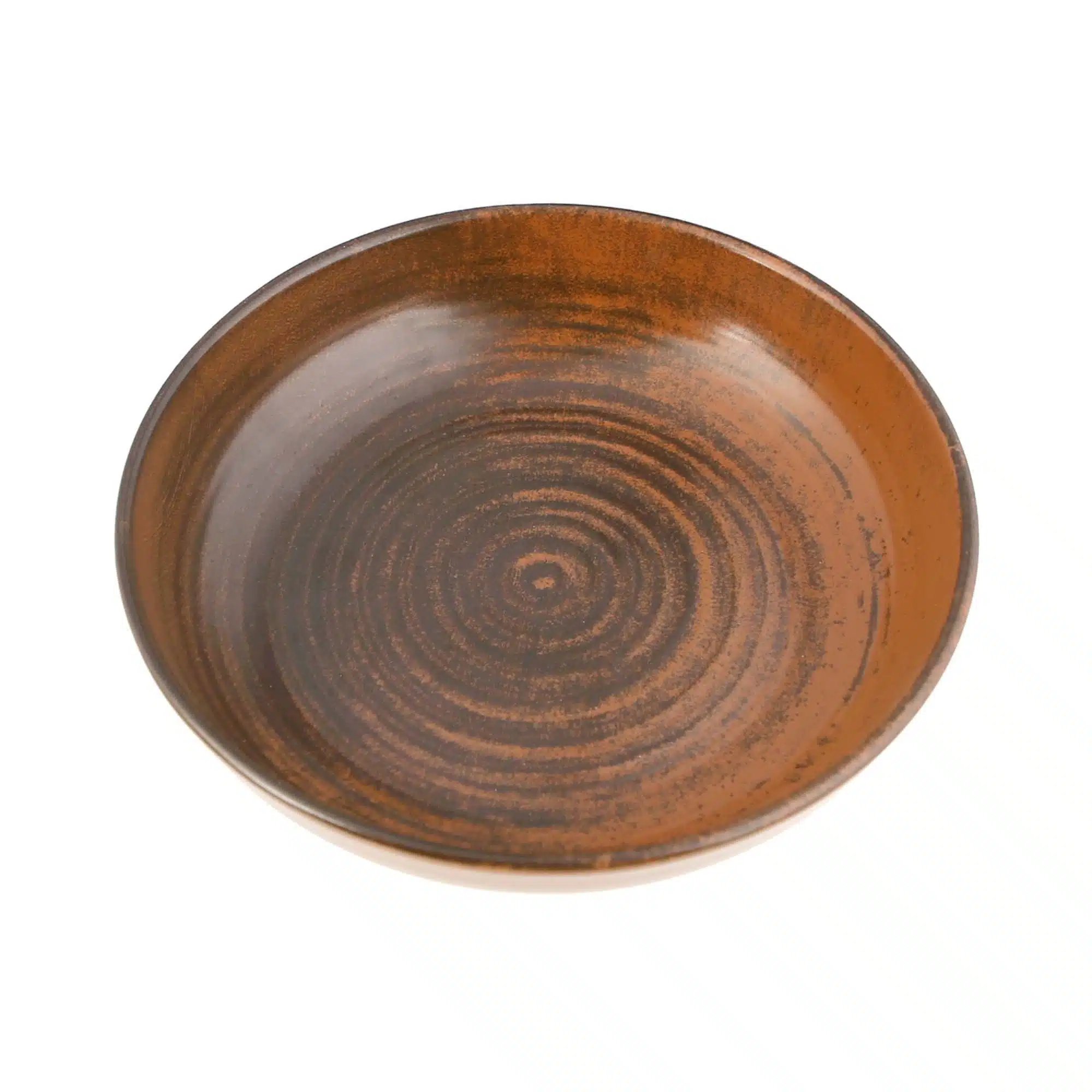 Lykke Brown coupe tallerken, 220 mm