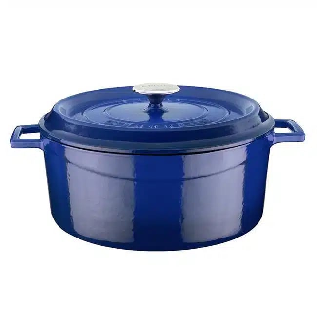 Gryde i støbejern rund dia. ( )28cm, 6700ml