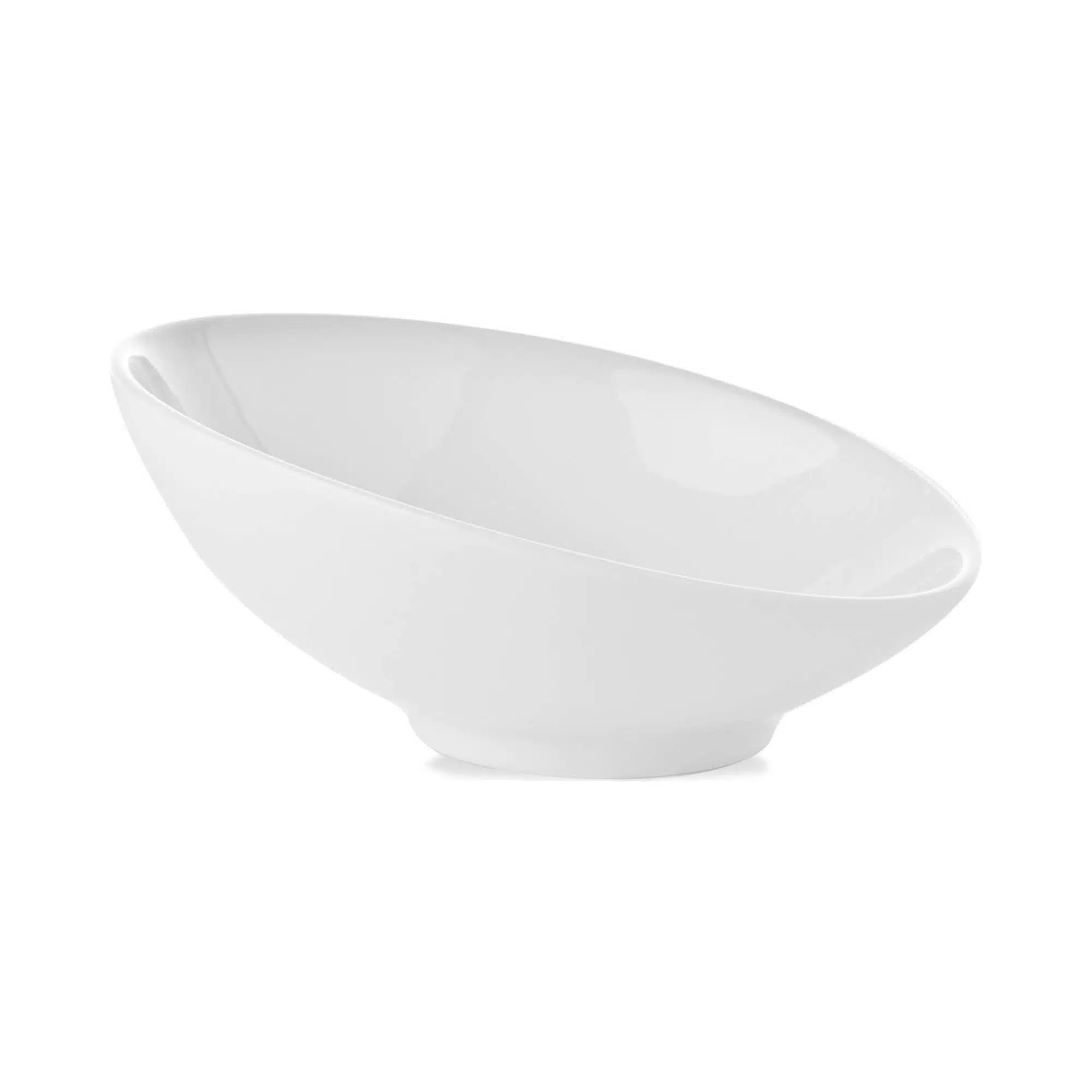 Bianco skrå skål, 180mm