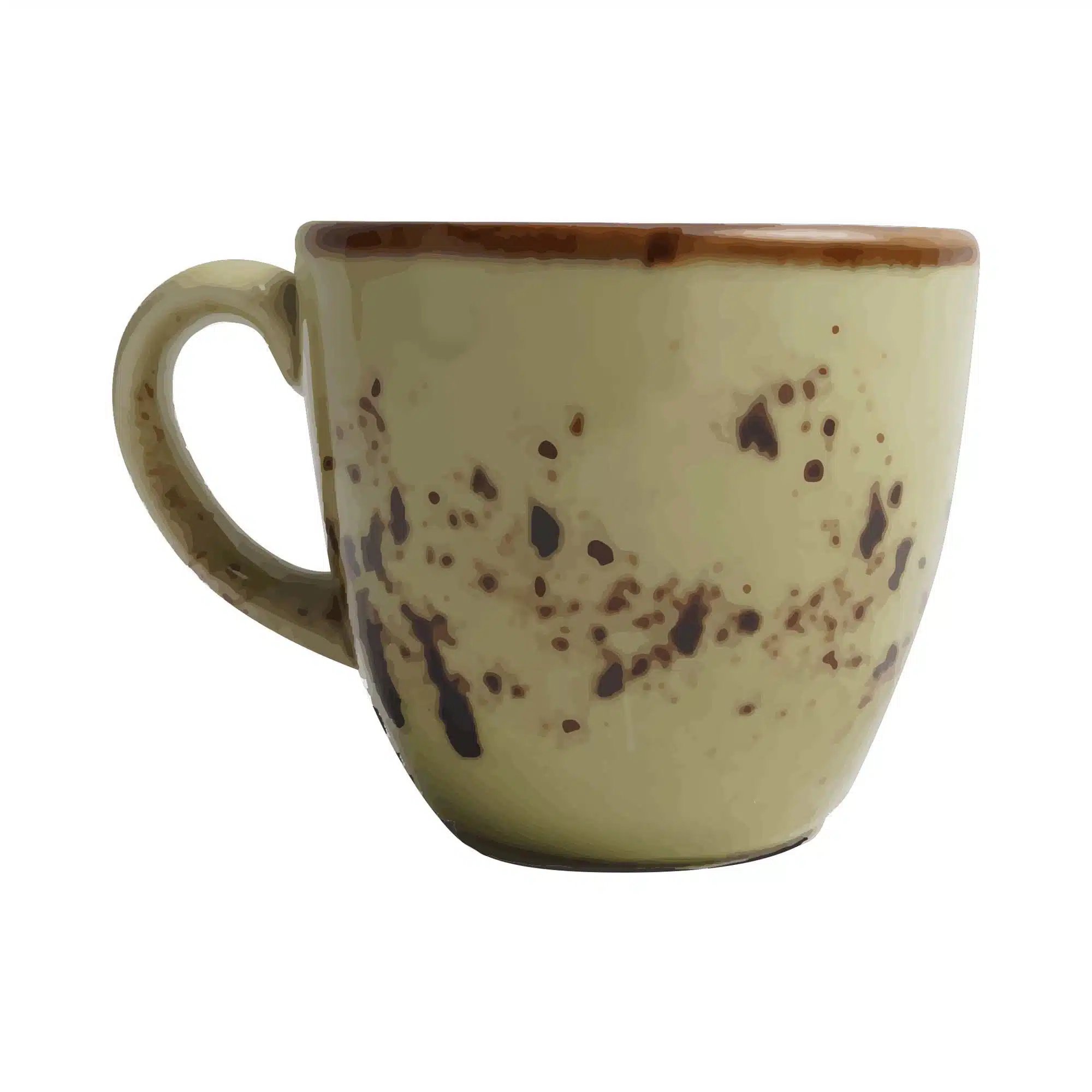 Oliven espresso kop, 75ml
