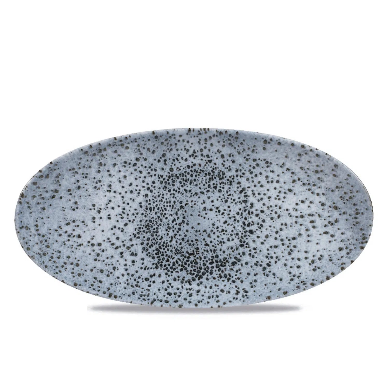 Mineral Blue oval kokketallerken, 347x173mm