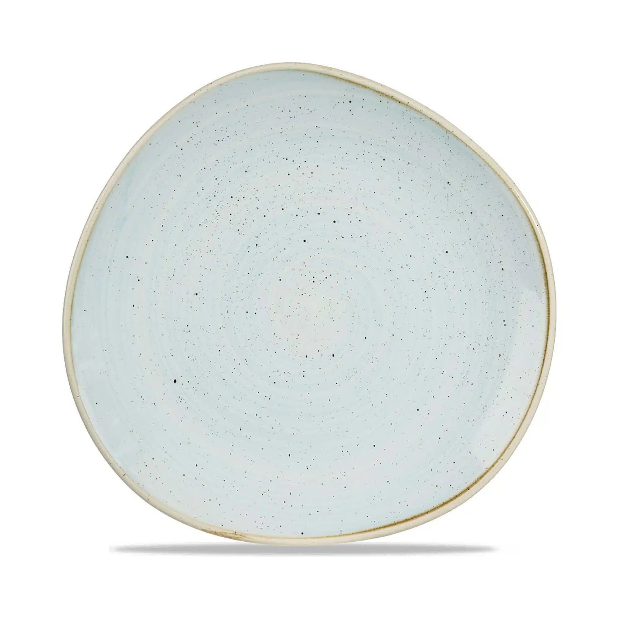 Stonecast Duck Egg rund spor tallerken, 286mm