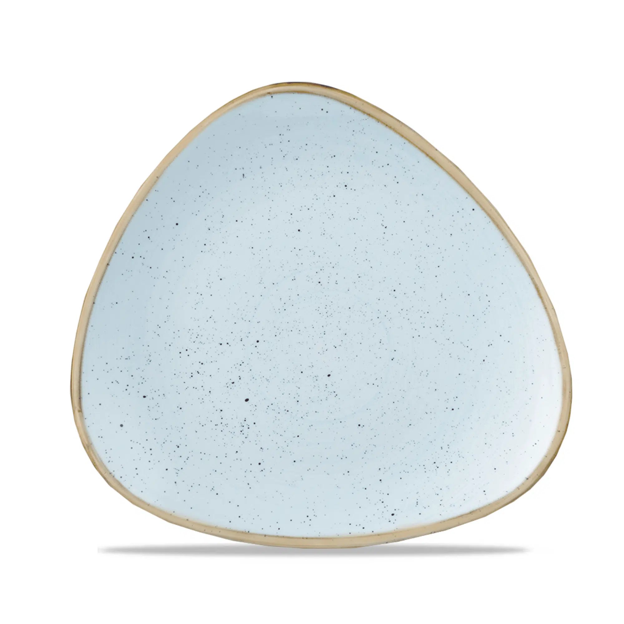 Stonecast Duck Egg trekantet tallerken, 265mm