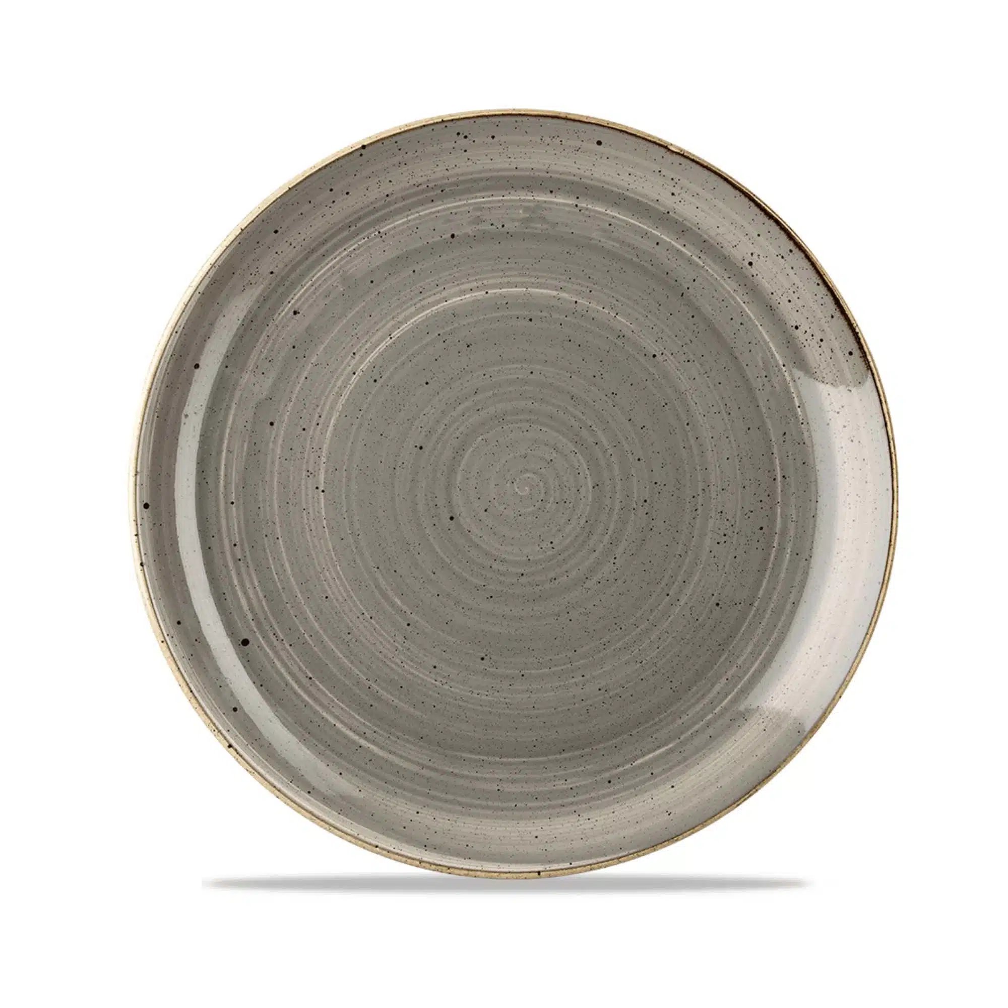 Stonecast Grey coupe tallerken, 288 mm