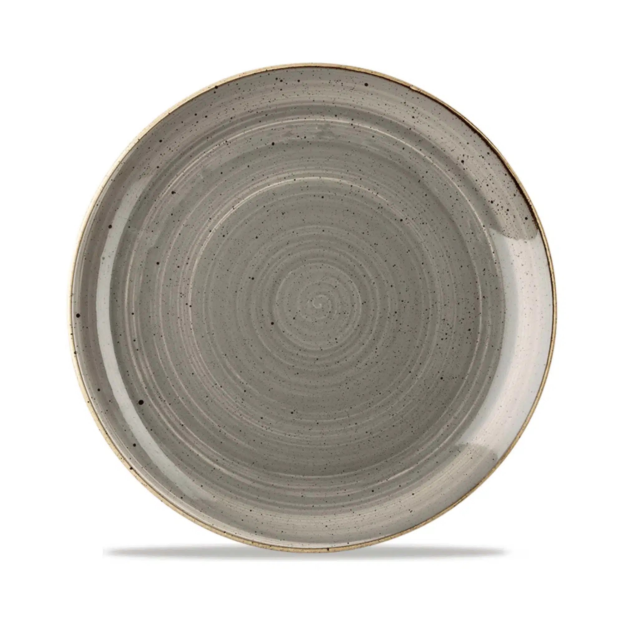 Stonecast Grey coupe tallerken, 165mm