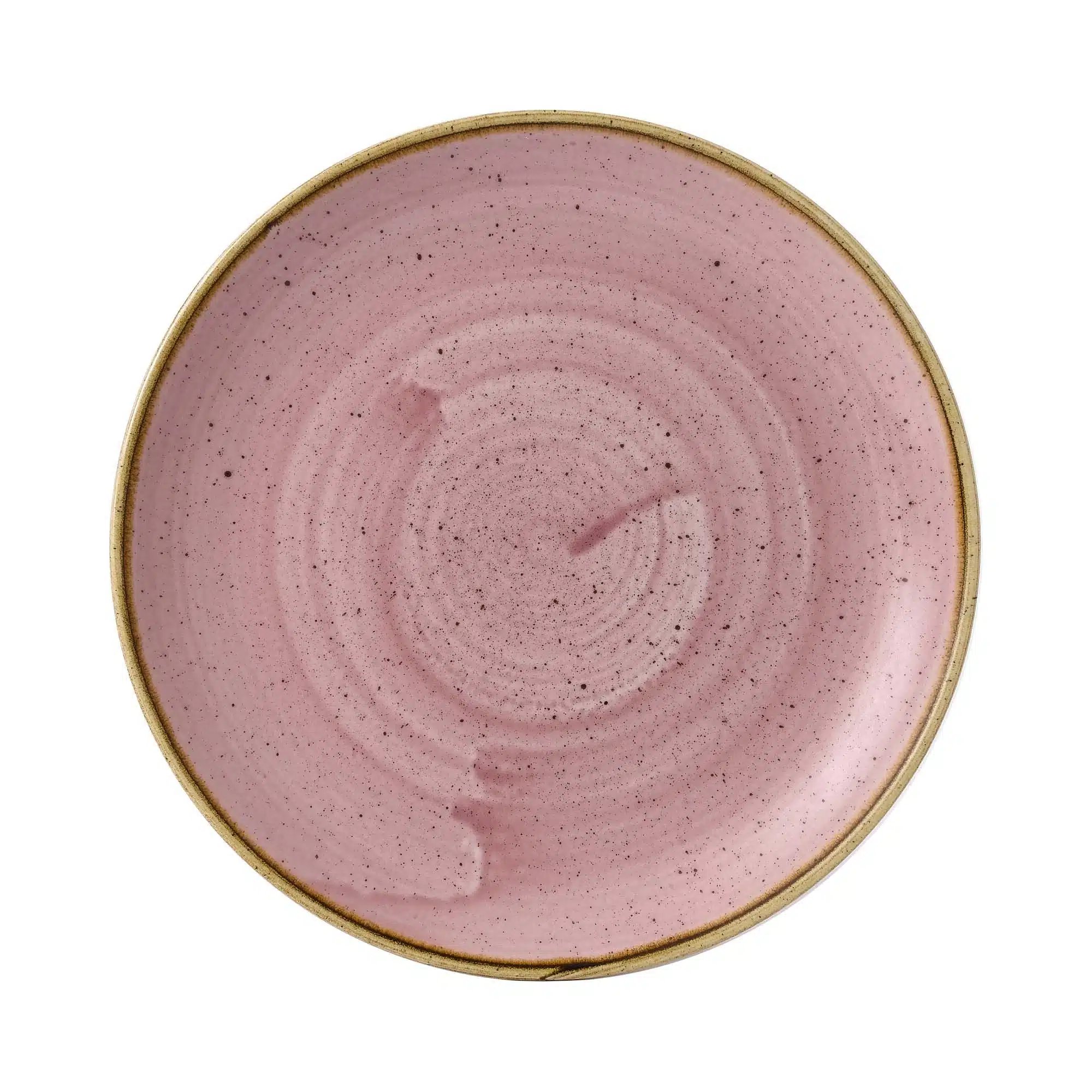 Stonecast Petal Pink coupe tallerken, 217mm