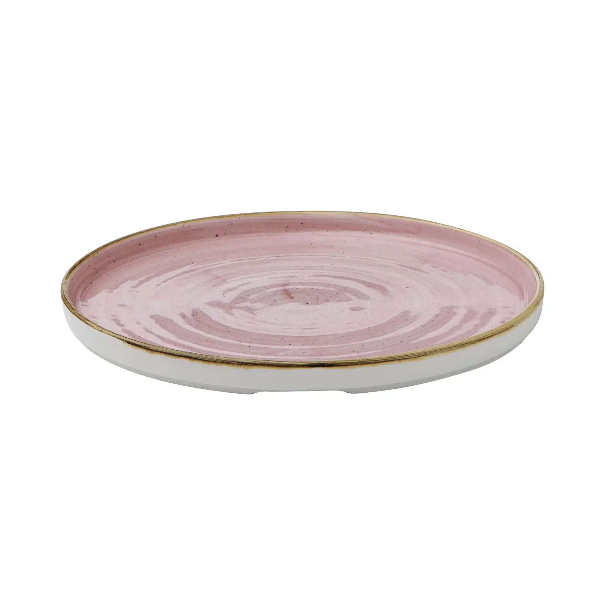 Stonecast Petal Pink vægget tallerken, 210mm