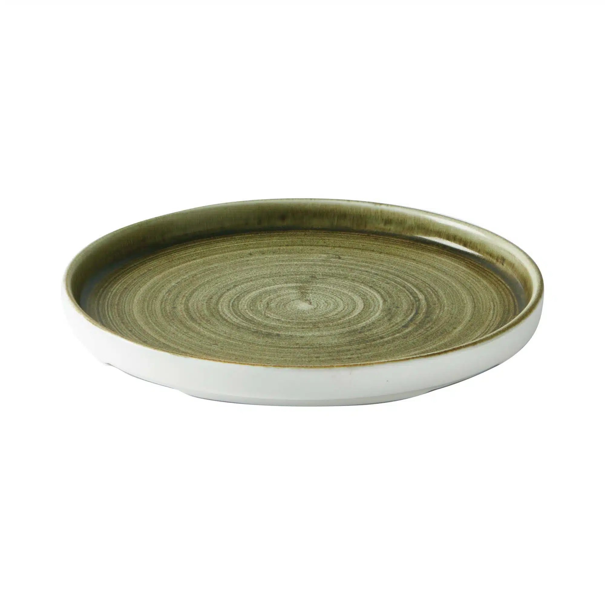 Stonecast Plume Green vægget tallerken, 210mm