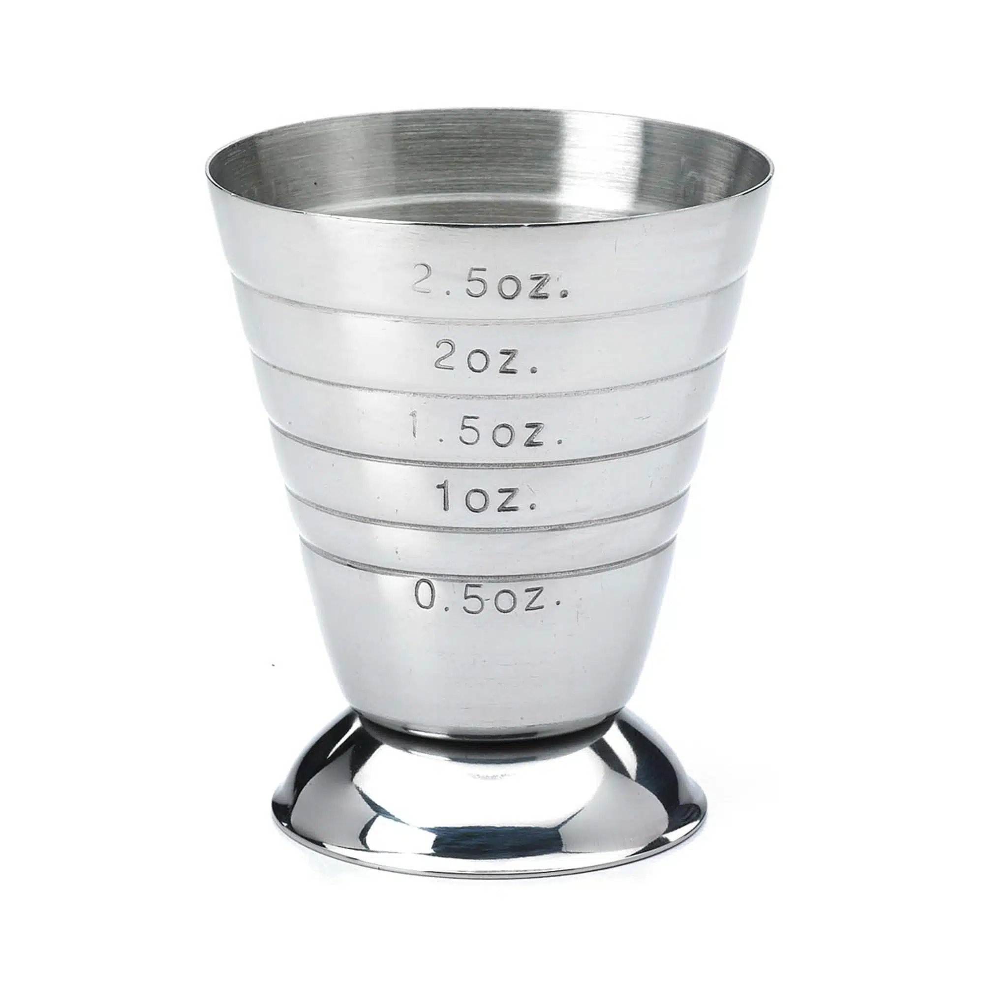 Bar målebæger, rustfrit stål, 75ml