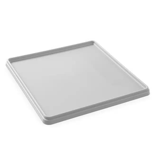 Glas rack låg, 500x500x(H)35mm