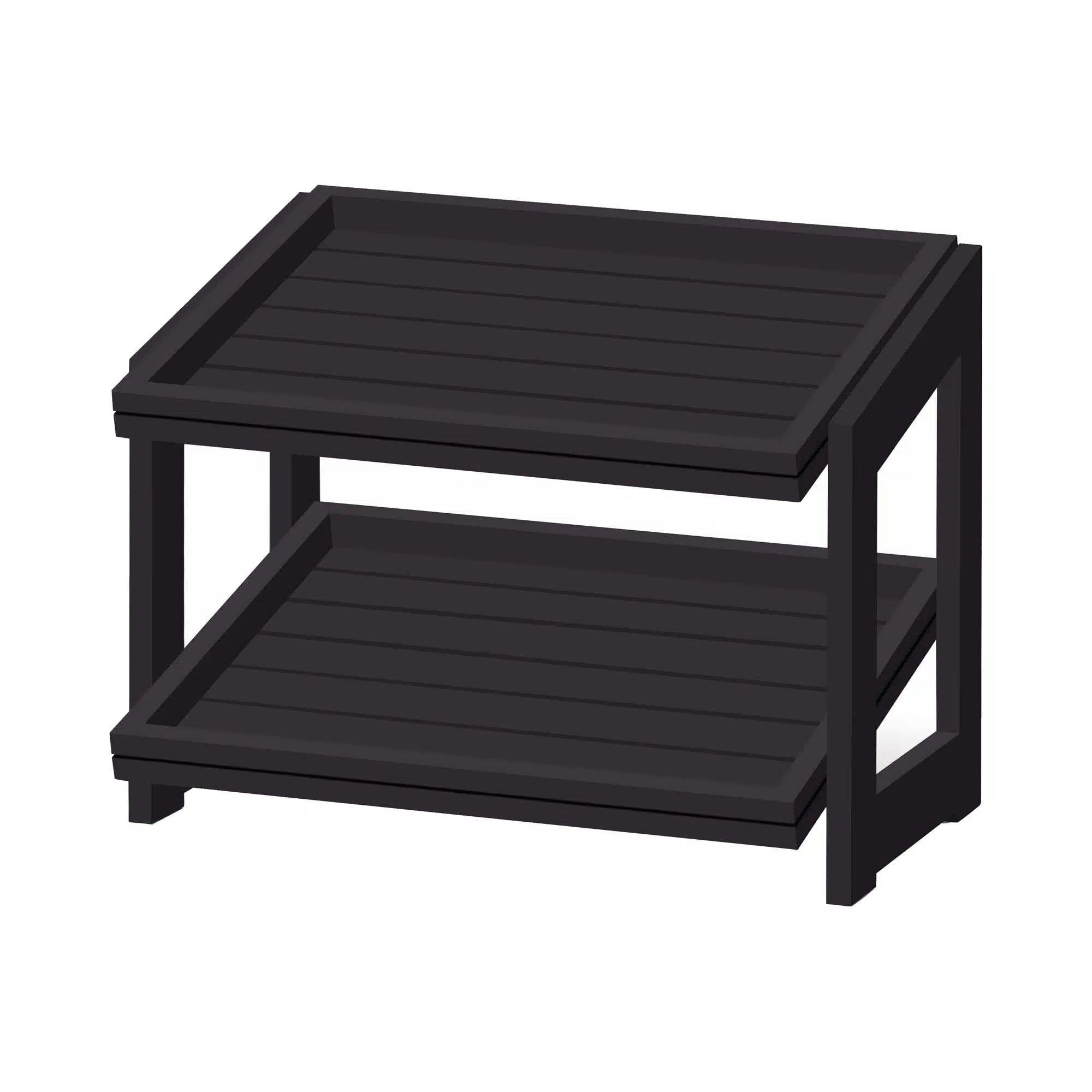 Stand (2-niveau) Madeira Sort 574x323x441 mm