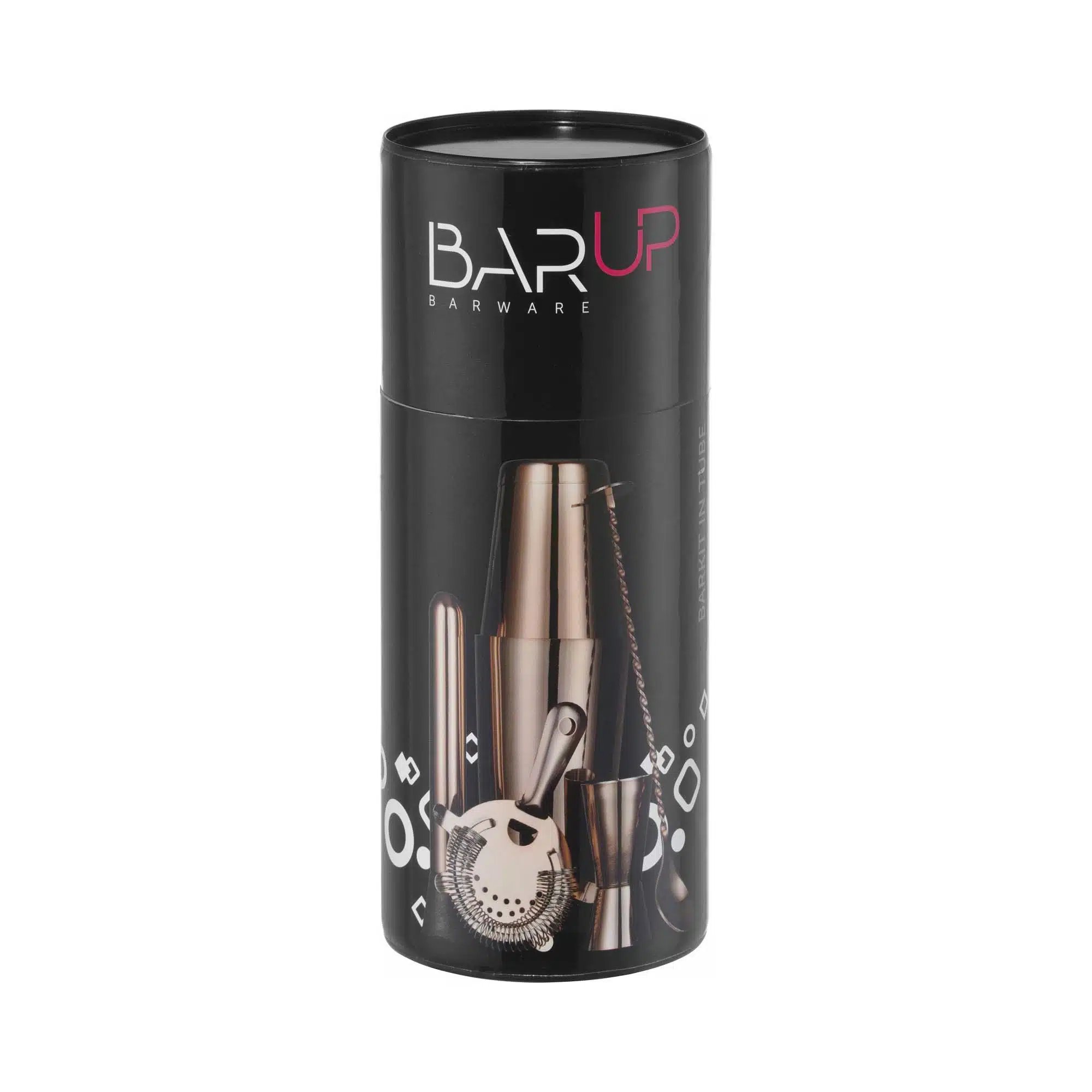 Barkit i rør, Bar op, Kobber, ø120(H)320mm