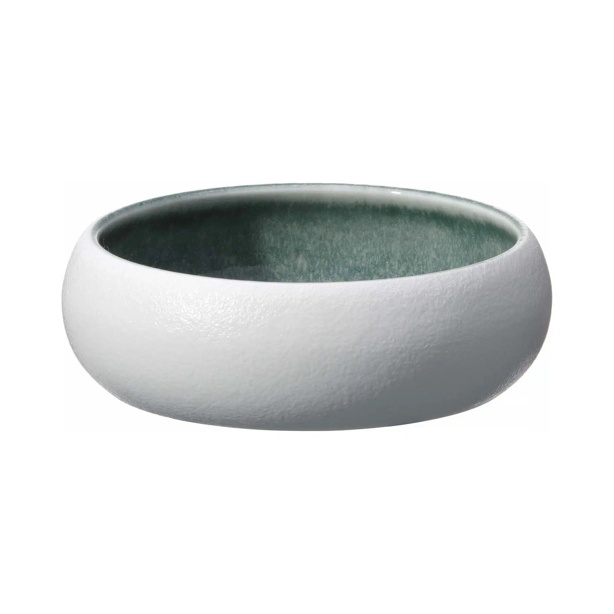 Goro Hvid Grøn Skål 165mm, 650 ml