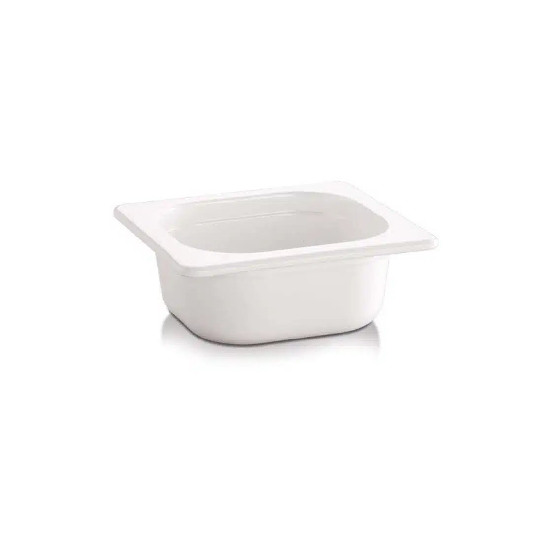 Gastronomisk beholder ECOLINE GN 1/6 i hvid melamin, 1 L