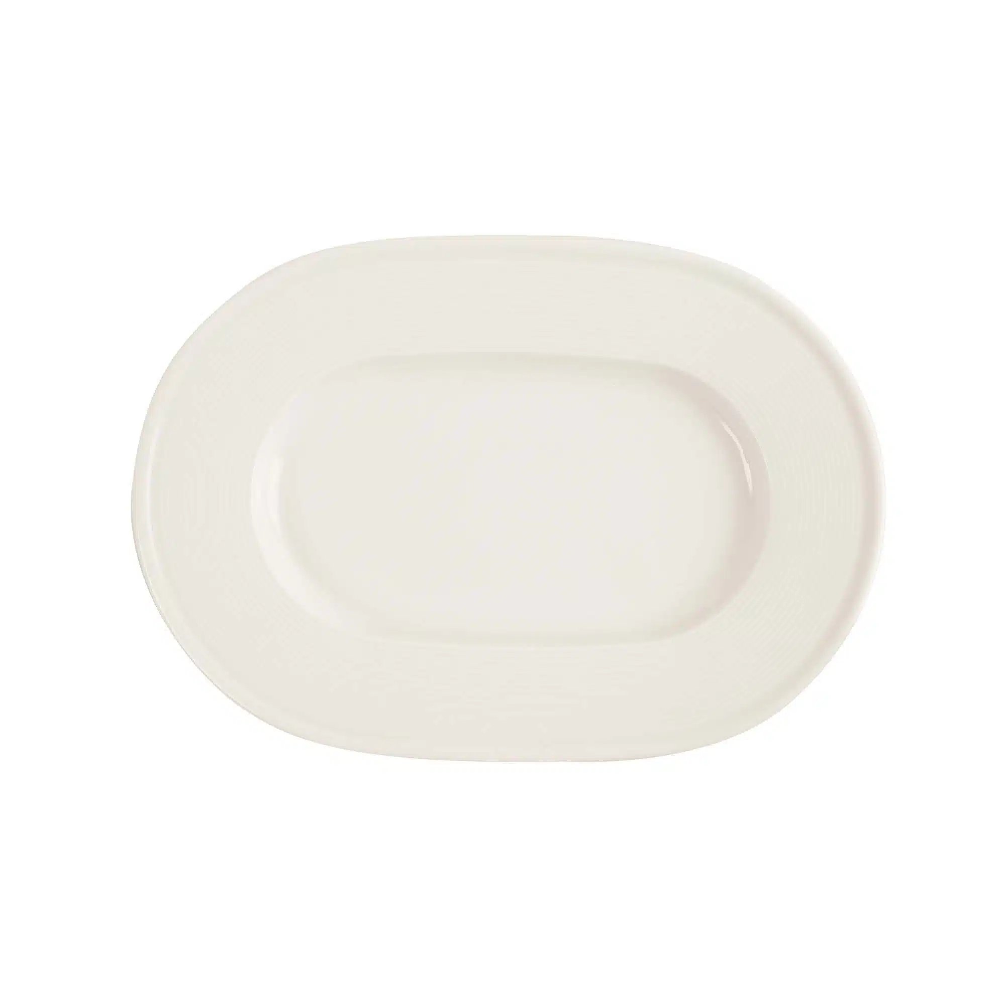 Linje oval fad, 250mm