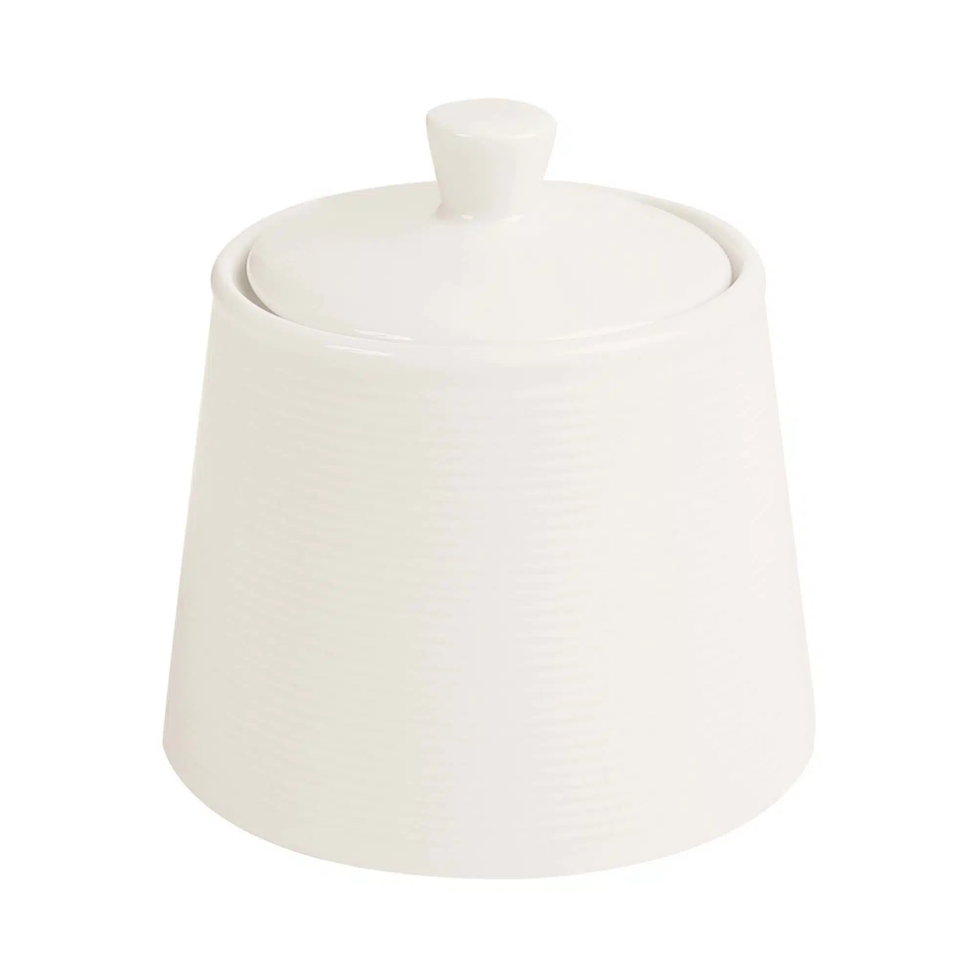Line sukker skål med låg, 100mm