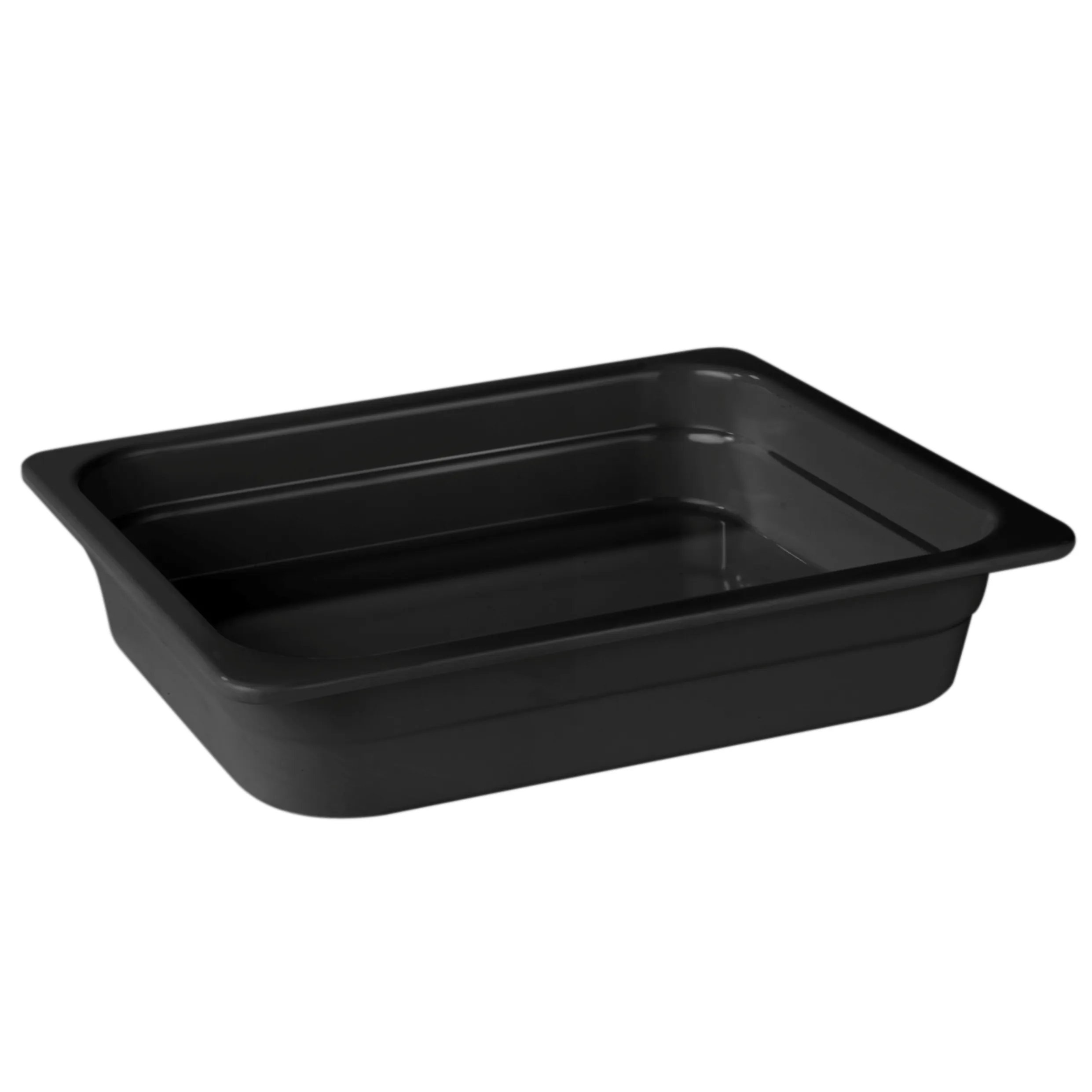 GN MELAMINE BLACK 1/2 65 MM