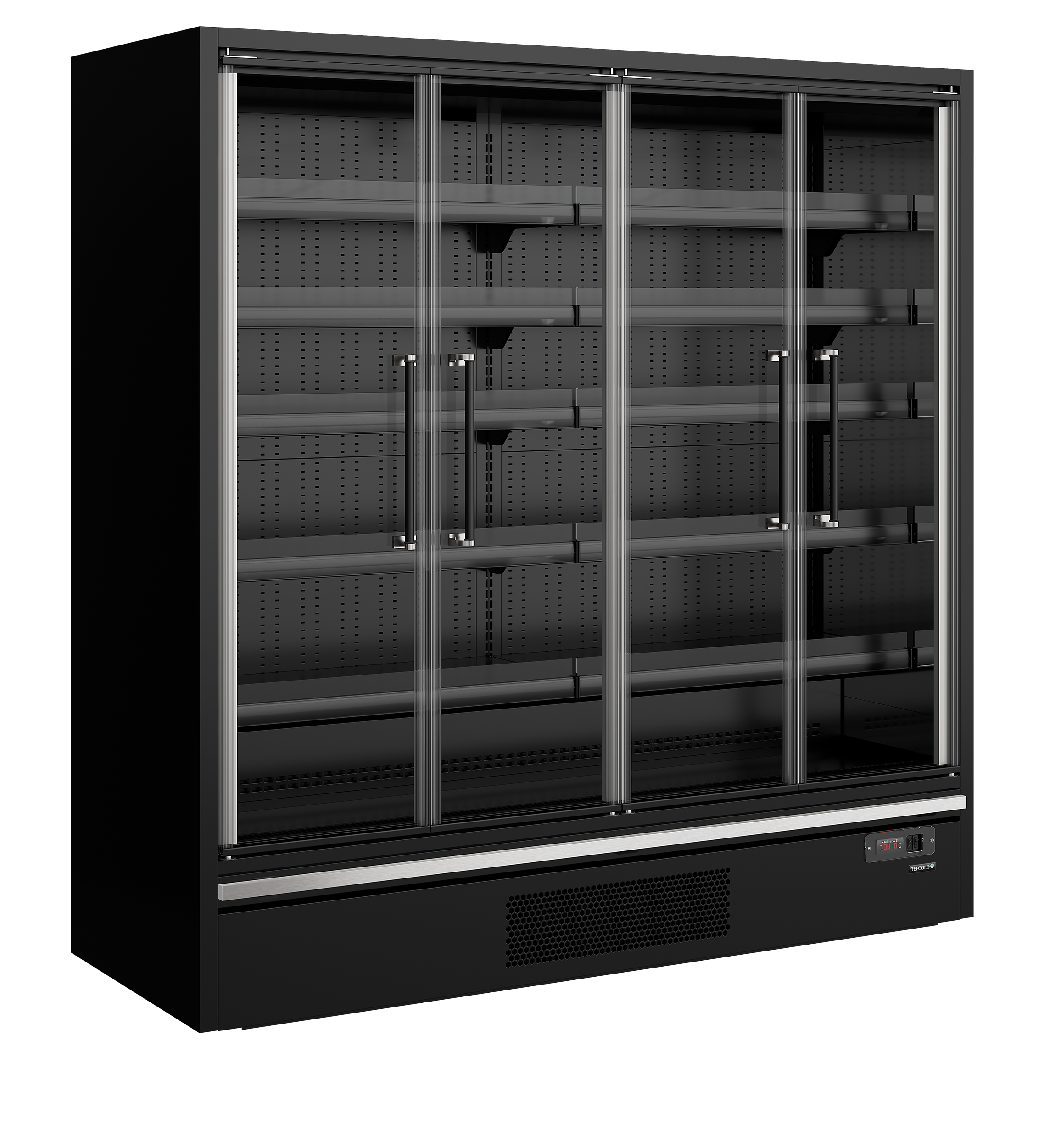 Tefcold Multideck køler til supermarked – Galaxy+ GP20FGD Maxi Black