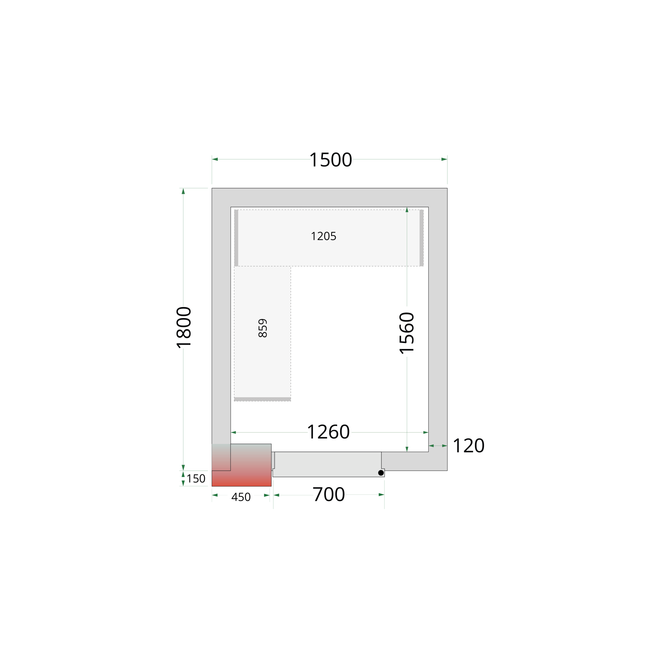 ShelfRackSystemKit CRNF1518