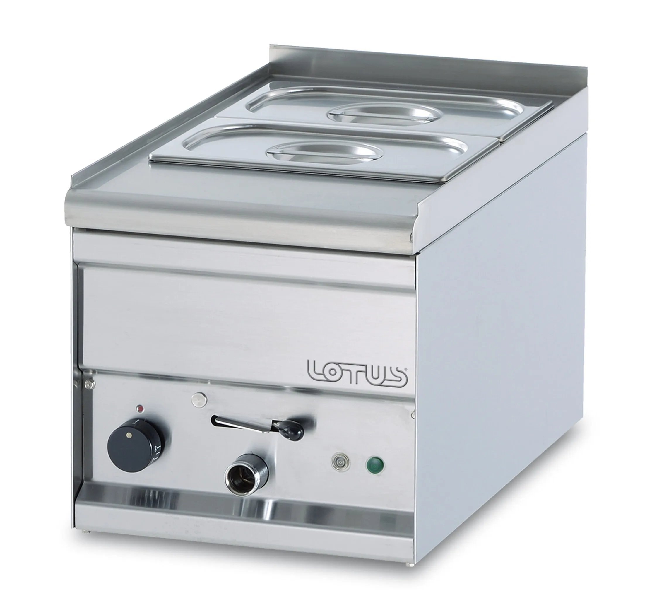 Elektrisk Bain-Marie SNACK 50 GN 1/2, 0,83 kW, 15 cm, professionel storkøkken