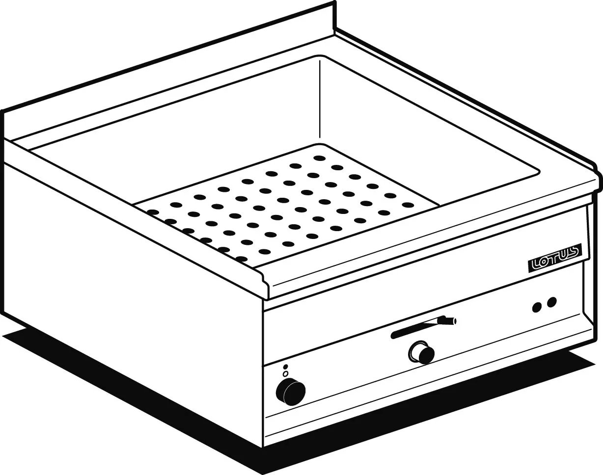 SNACK 50 Elektrisk Bain-Marie GN 1/1 15 cm H til professionelle køkkener