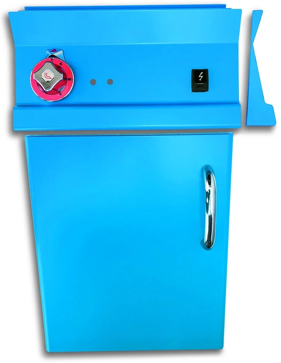 Ekstra dør og kontrolpanel RAL5015 SKY BLUE til LOTUSCOLOR 60/70/90