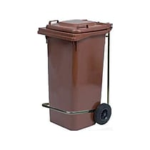 Beholder med hjul 120 liter skraldespand