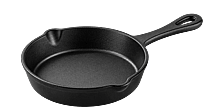 Mini serveringspande 135 mm støbejern