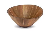 Serveringsskål konisk 300mm træ