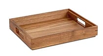 Serveringsbakke 450×350 mm træ