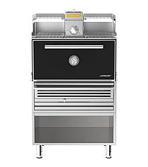 Josper HJX-PRO-M120-WT kulgrillovn med varmestativ og åbent bordunderstel