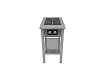 Norqi – PIN kogebord 2 zoner firkantet 260×260 3,5kW, PIN