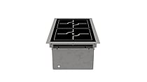Norqi – Kogebord, PIN indbygning firkantet 260×260 5kW ned