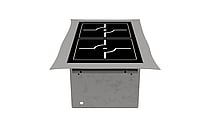 Norqi – Kogebord, PIN indbygning firkantet 260×260 3,5kW op