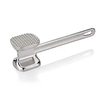 Kødhammer, Alu, flad+riflet, 400g, 25,5 cm