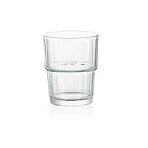 Drikkeglas stabelbar hærdet glas 20cl