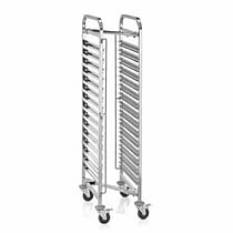 GN hyldevogn, CrNi, til 30 x1/1GN, 55x38x171cm
