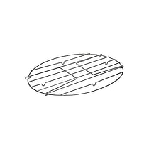Granite Ware Stegerist til stegeso, stor 46 x 31 x 19cm