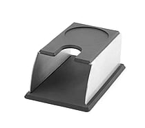 Robust tamperholder i kulstofstål, 93x142x60mm med aftagelig bar