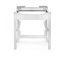Stativ til glasopvasker K40, 470x500x(H)500mm, rustfrit stål, justerbare fødder