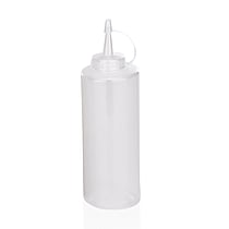 Squeeze bottle, hvid, Ø7, 450ml