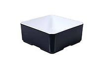 Cube Black skål(1) 10,5 x 10,5 x H4,5 cm.