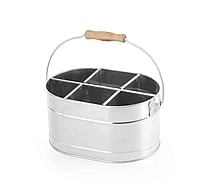 Bord-organisator med håndtag, 245x180x130mm.