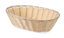 Oval brødkurv, 225x130x55mm
