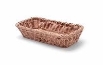 Brødkurv i rustfrit stål, gn 1/3 størrelse, 325x176x65mm