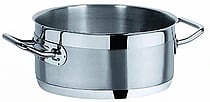 Gryde, lav ‘Pro-cooking’ |5.0 L| Rustfrit stål 18/10 – 5.0L – Ø24 – H12 cm