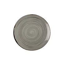 Tallerken Flad Coupe | Ø16cm til Ø32cm | NovaEco Saturno Nature Porcelæn