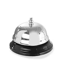 Receptionsklokke, ø85x(h)57mm, inklusiv klemme