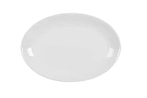 Tallerken Oval | Nobel Off White Porcelæn